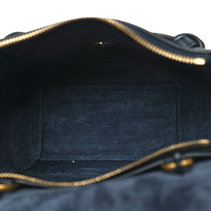 Celine Grained Calfskin Nano Belt Bag Abyss Blue 5 of 11