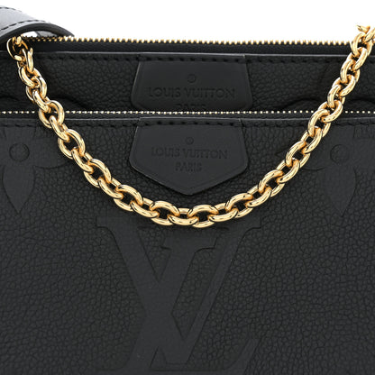 Louis Vuitton Empreinte Monogram Giant Wild At Heart Multi Pochette Accessories Black 8 of 11