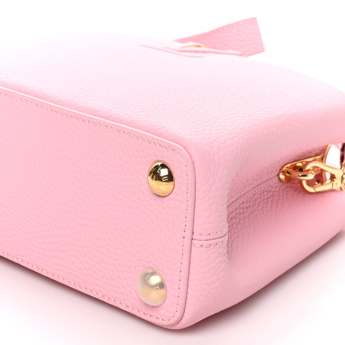 Louis Vuitton Taurillon Capucines BB Rose Jasmin 8 of 8