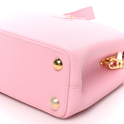 Louis Vuitton Taurillon Capucines BB Rose Jasmin 8 of 8