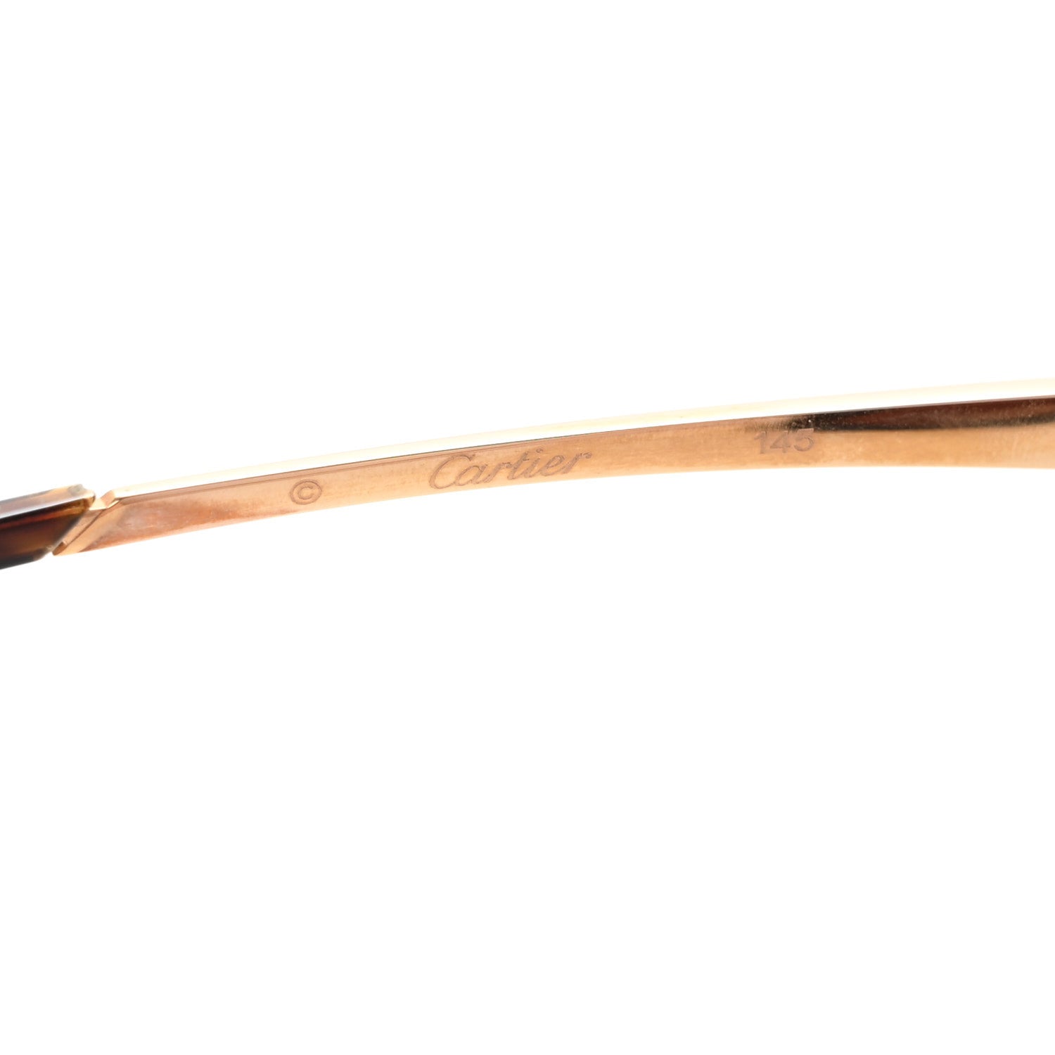 Cartier Panthere De Cartier Sunglasses Tortoise 5 of 9