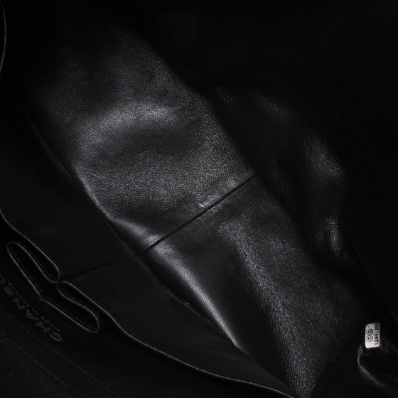 Quilted Leather 2.55 Reissue 227 Striped Black Flap