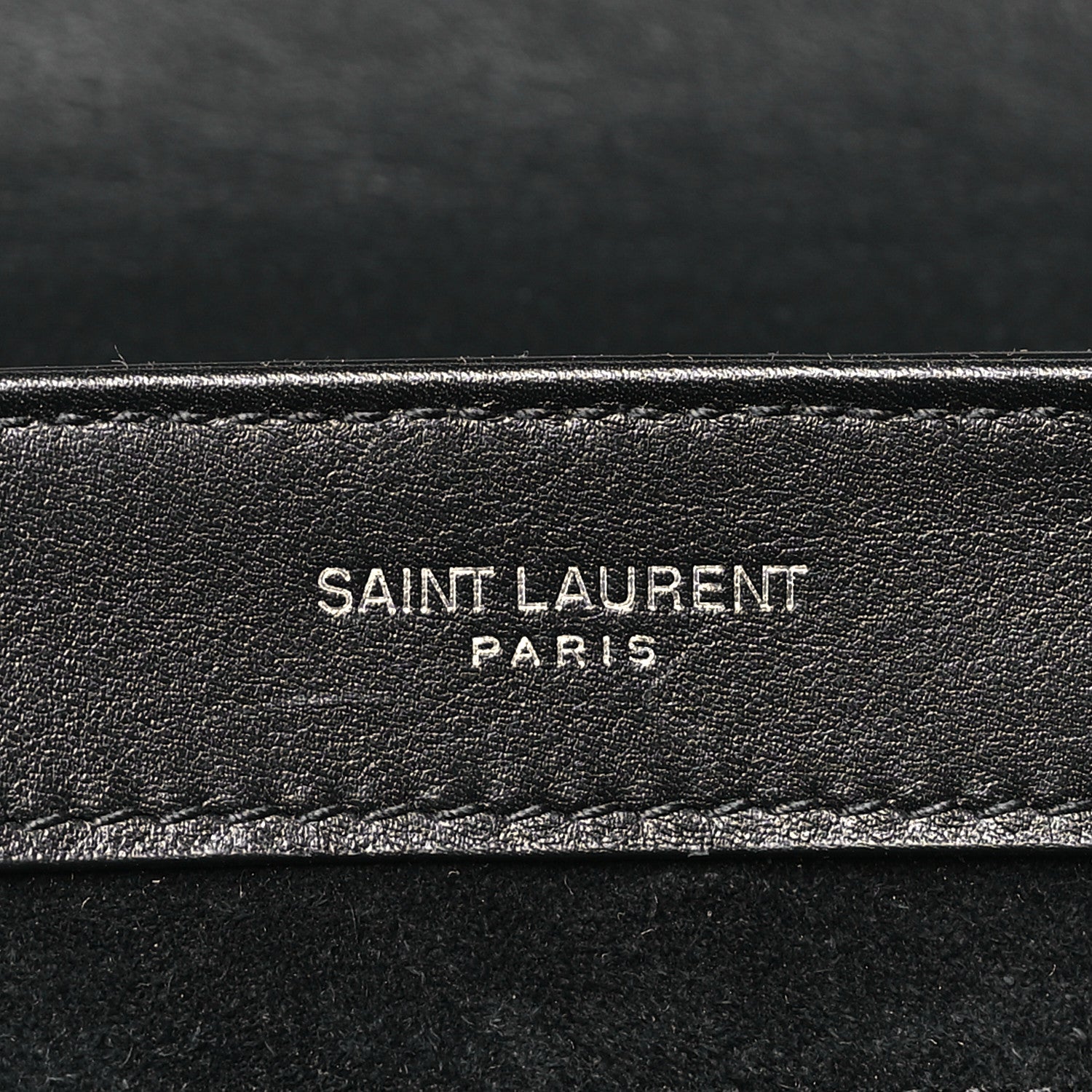 Saint Laurent Snakeskin Le 90 Shoulder Bag Black 6 of 9