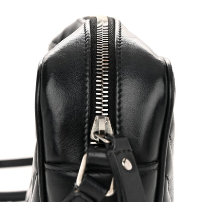 Saint Laurent Calfskin Matelasse Monogram Lou Camera Bag Black 11 of 11