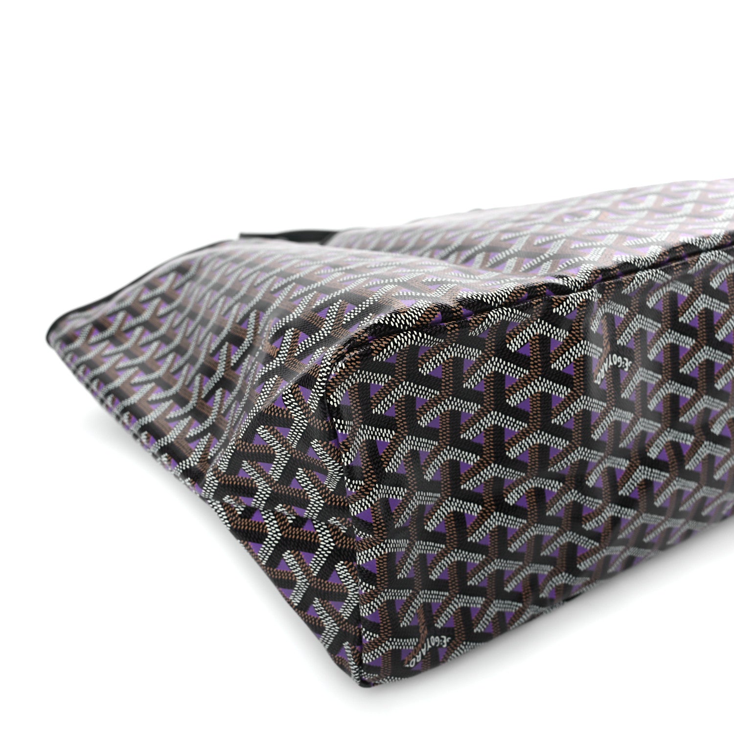 Goyard Goyardine Saint Louis Claire Voie PM Black Violet 7 of 8