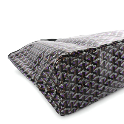 Goyard Goyardine Saint Louis Claire Voie PM Black Violet 7 of 8