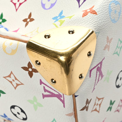 Louis Vuitton Monogram Multicolor Speedy 30 White 8 of 9