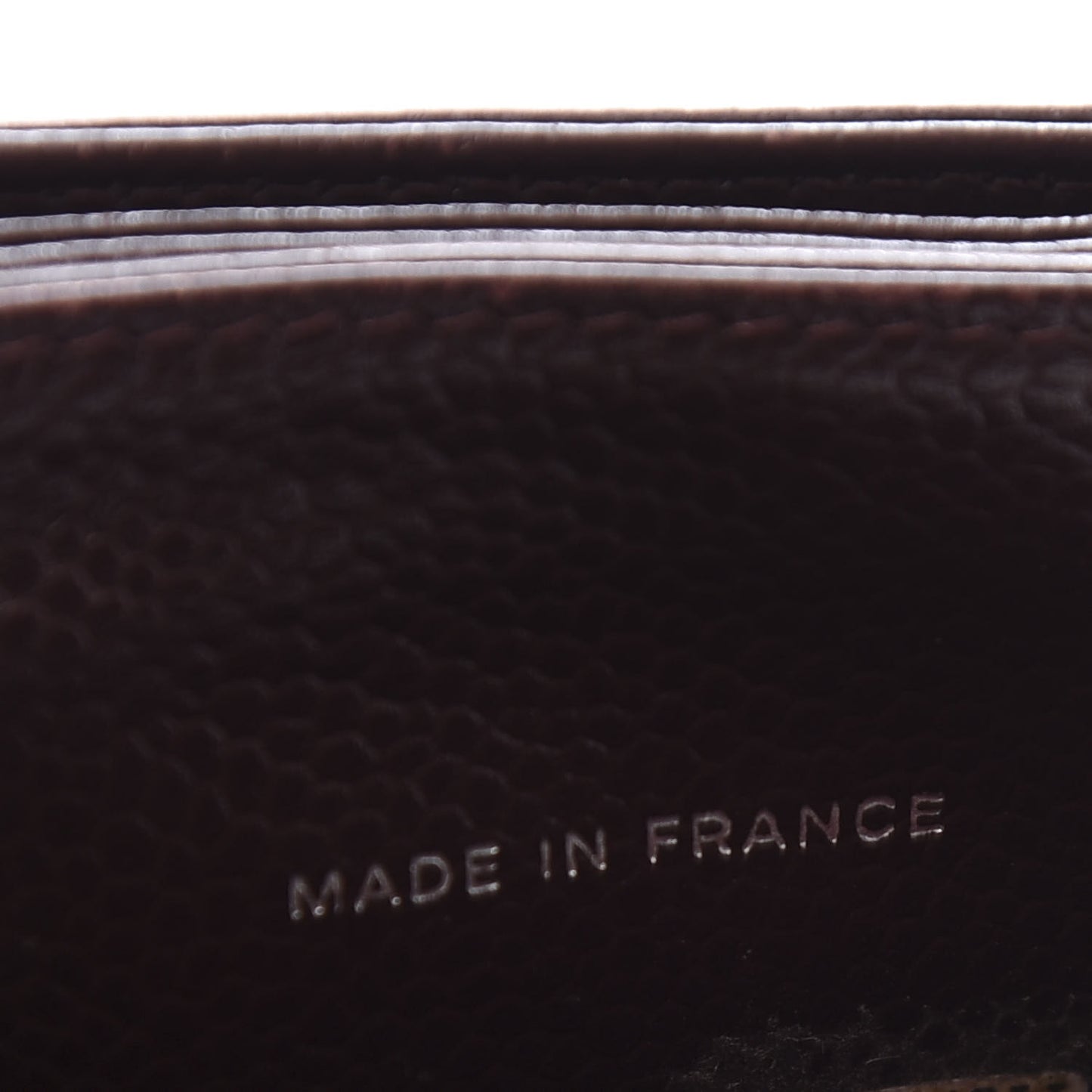Caviar Timeless CC Compact Flap Wallet Burgundy