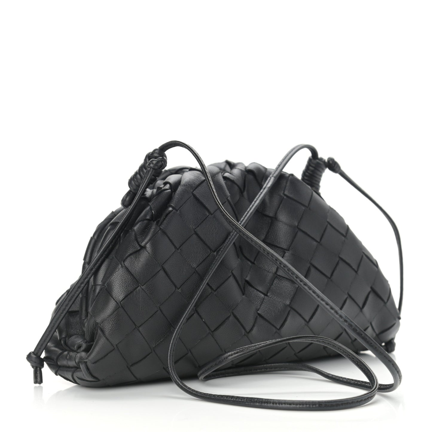 Nappa Intrecciato The Mini Pouch Black