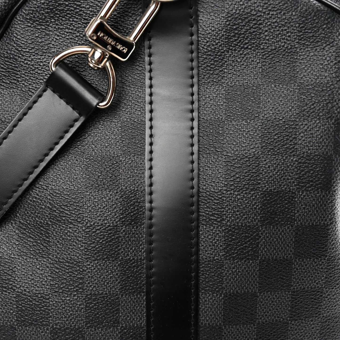 Damier Graphite Keepall Bandouliere 55