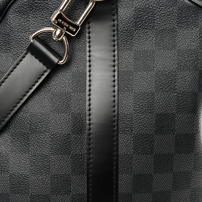 Louis Vuitton Damier Graphite Keepall Bandouliere 55 15 of 18