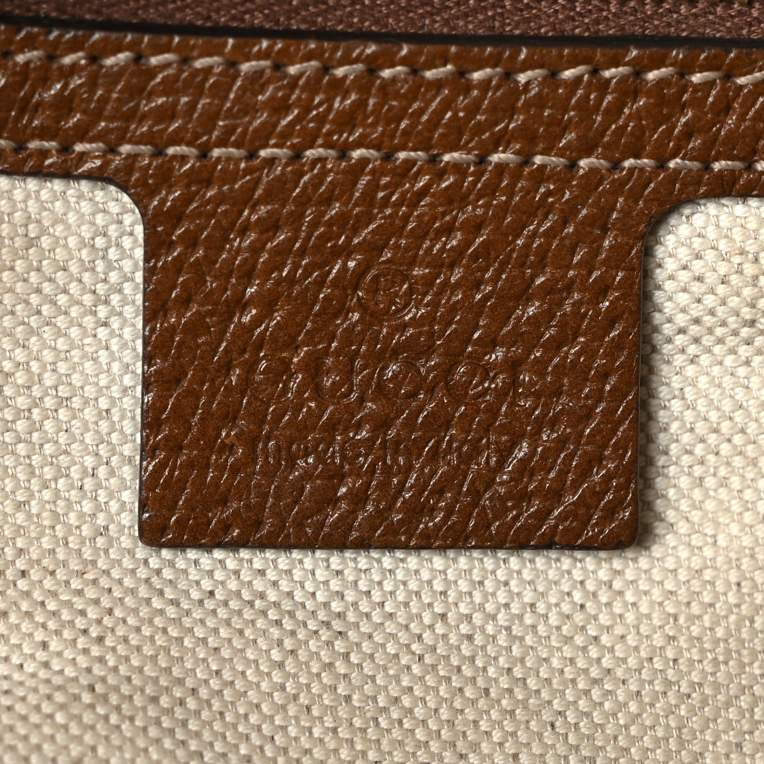 Gucci Monogram Medium Bree Zippered Tote Beige Tabacco 6 of 14