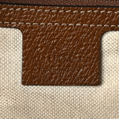 Gucci Monogram Medium Bree Zippered Tote Beige Tabacco 6 of 14