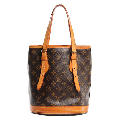 Louis Vuitton Monogram Petit Bucket 23 1 of 7