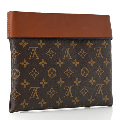 Louis Vuitton Monogram Tuileries Pochette Caramel 3 of 7