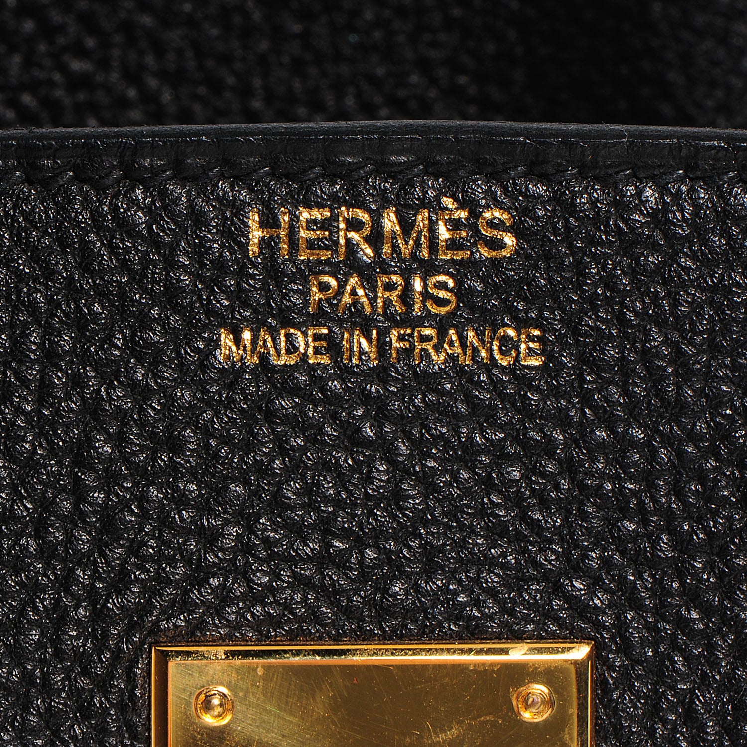 Hermes Togo Leather Birkin 35 Black 20 of 29