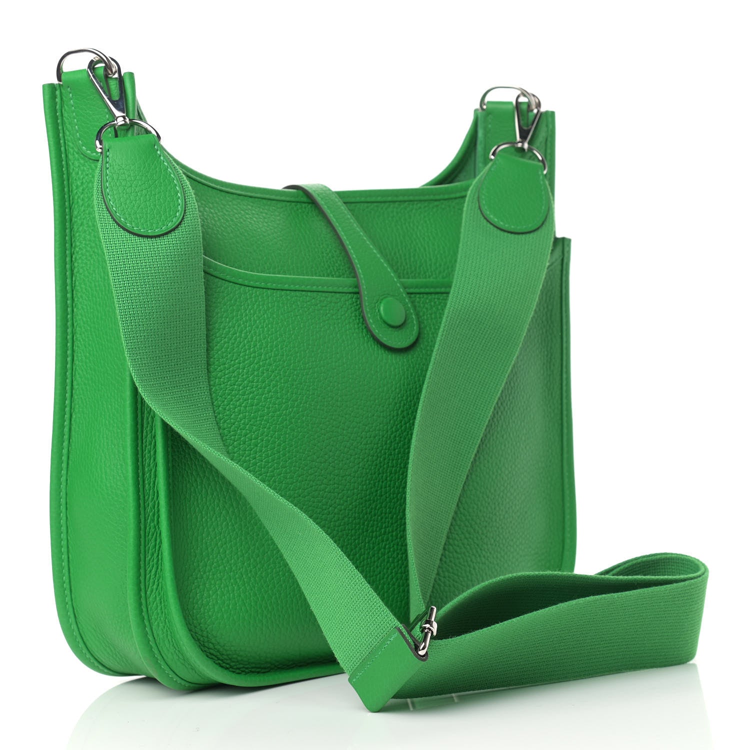 Hermes Taurillon Clemence Evelyne III PM Bambou 2 of 8