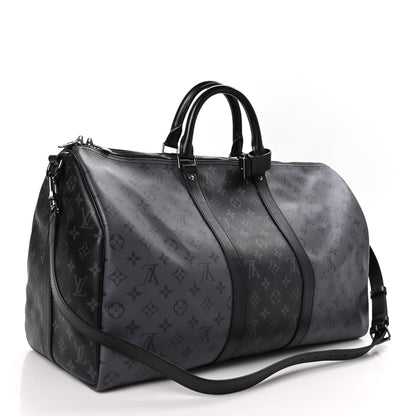 Louis Vuitton Reverse Monogram Eclipse Keepall Bandouliere 50 2 of 11