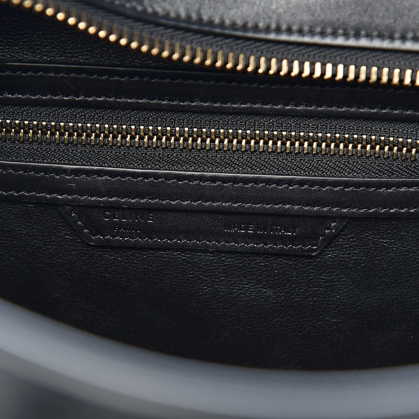 Bullhide Drummed Calfskin Micro Tri-Color Luggage Antarctic