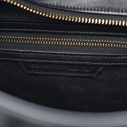 Celine Bullhide Drummed Calfskin Micro Tri-Color Luggage Antarctic 6 of 14