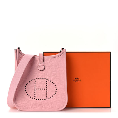 Hermes Taurillon Clemence Evelyne TPM Rose Sakura 11 of 11