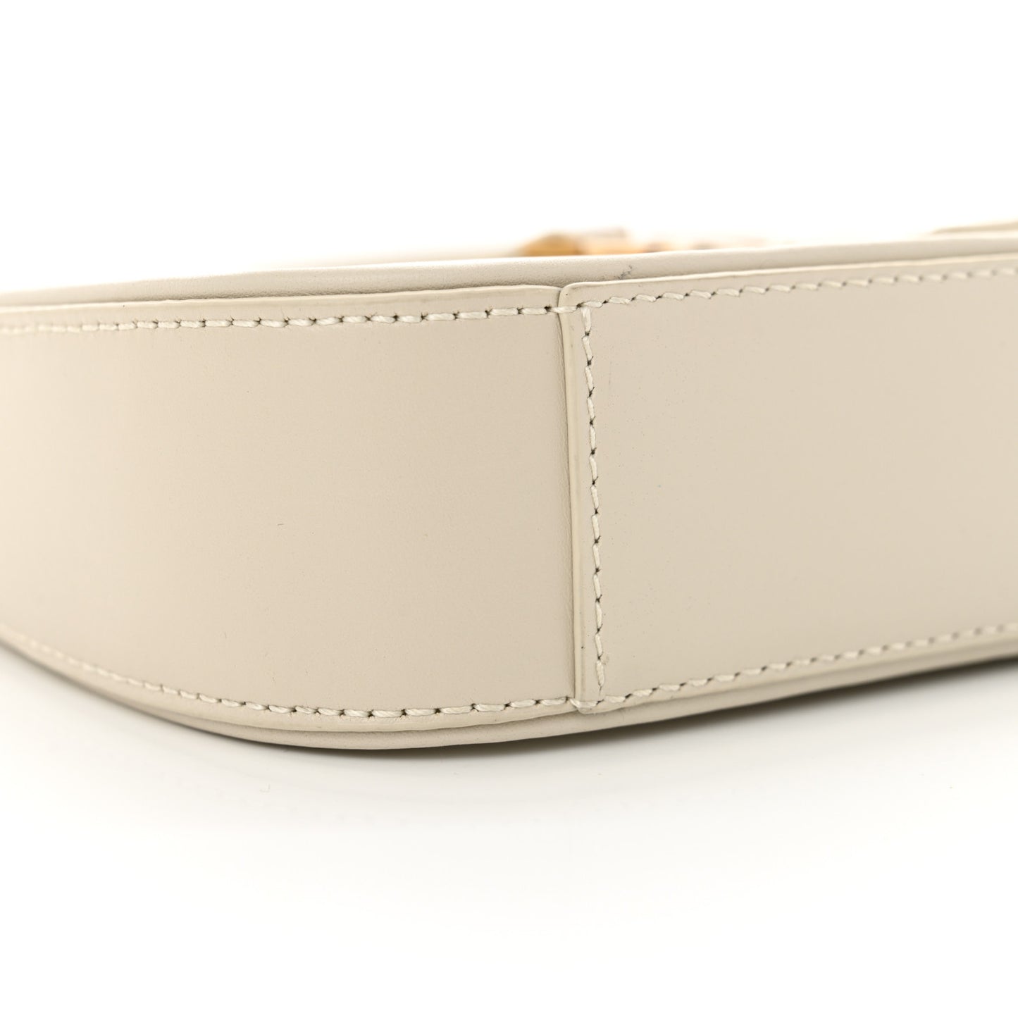 Smooth Calfskin Le 5 A 7 Mini Hobo Blanc Vintage