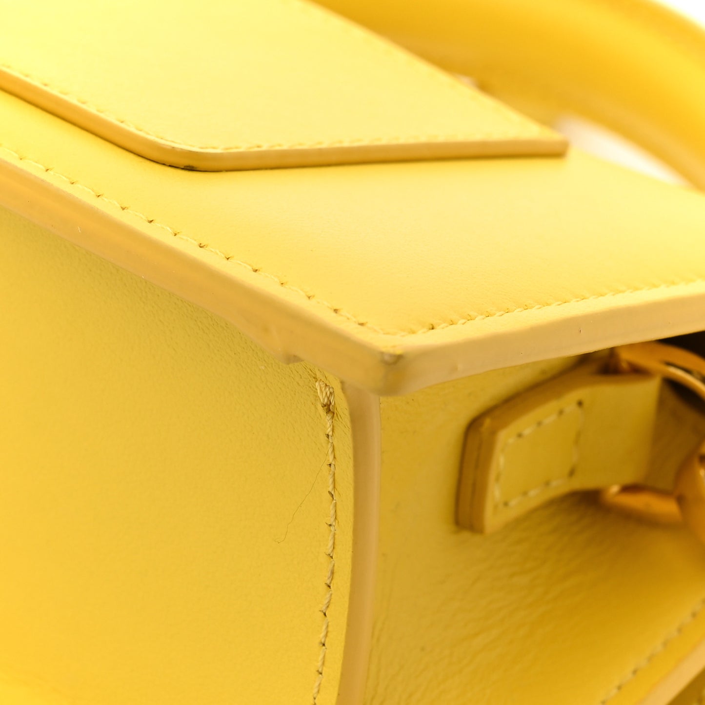 Smooth Calfskin Le Bambino Yellow