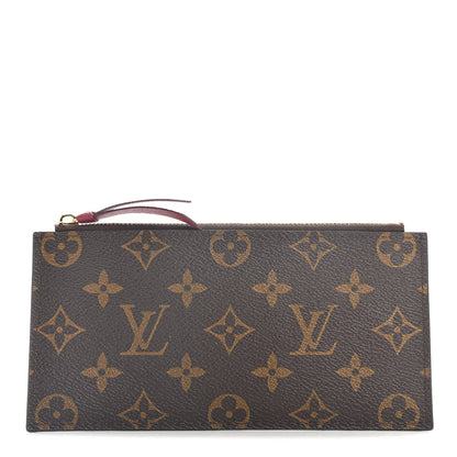 Louis Vuitton Monogram Felicie Chain Wallet Zippered Insert Fuchsia 1 of 4