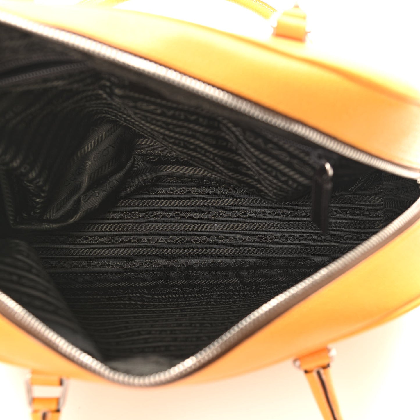 Goatskin Bowling Bag Orange