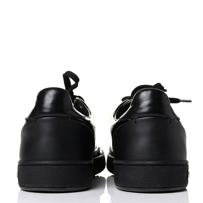 Louis Vuitton Patent Calfskin Frontrow Sneakers 36.5 Black 3 of 7
