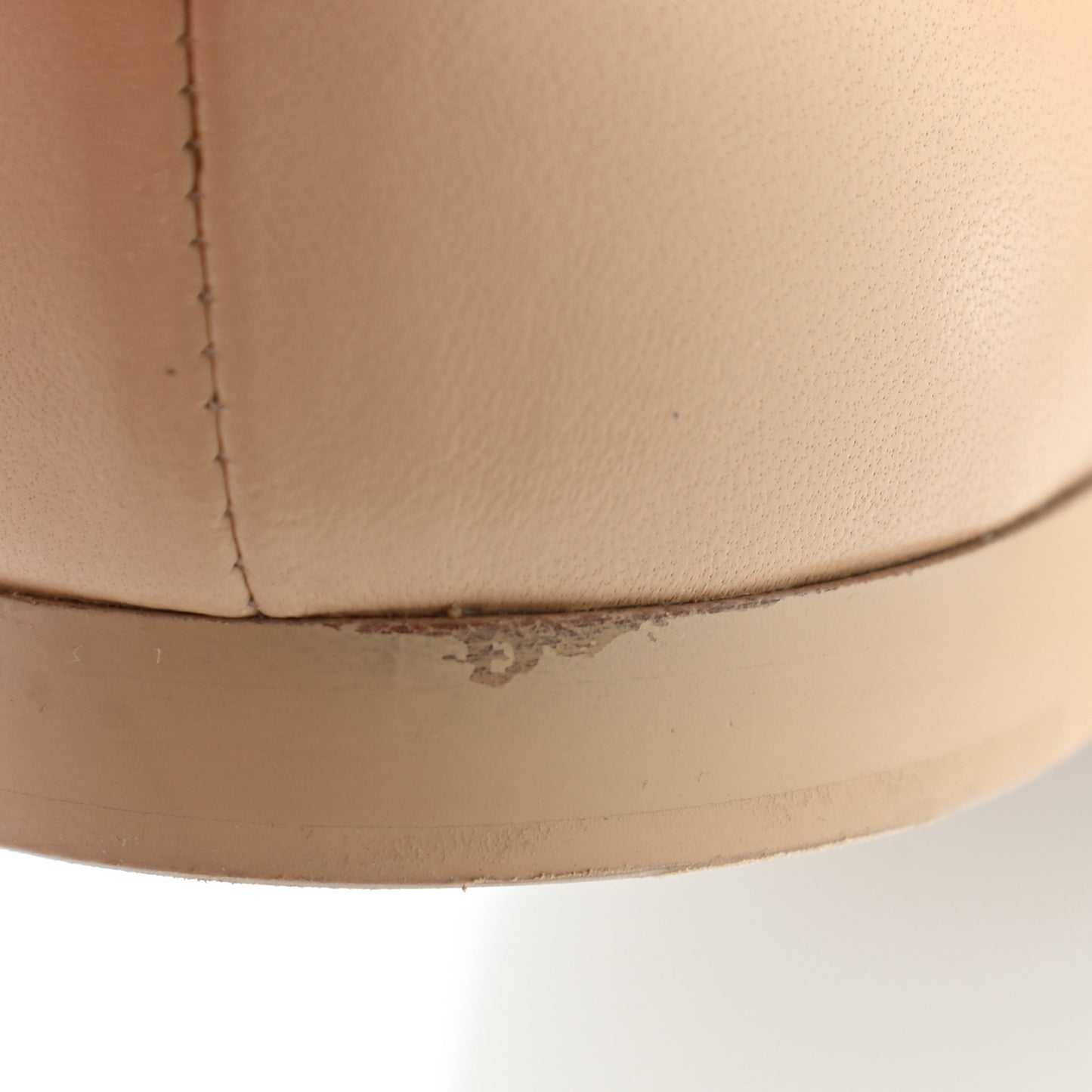Lambskin CC Loafers 40.5 Beige