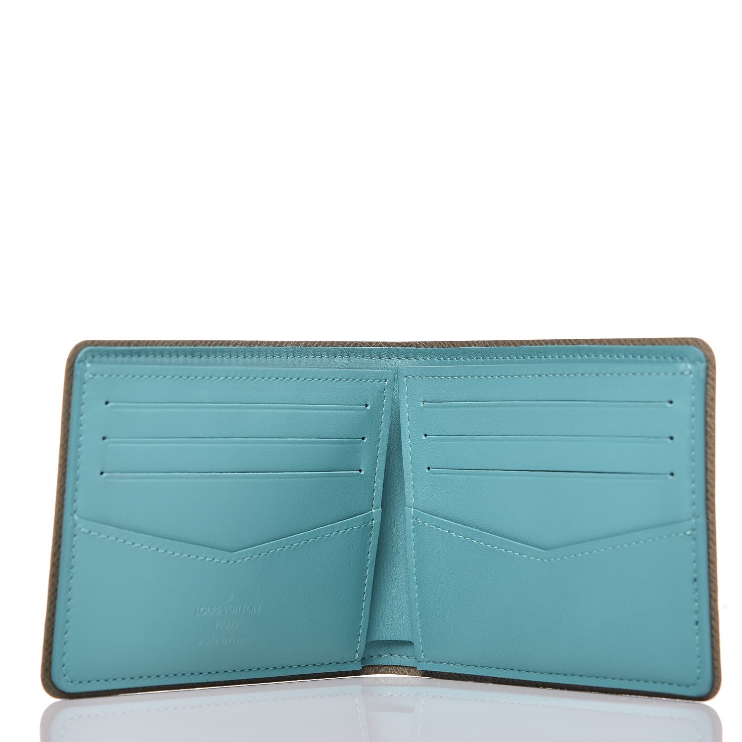 Louis Vuitton Monogram Outdoor Slender Wallet Pacific Blue 5 of 8