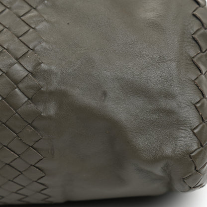 Bottega Veneta Calfskin Intrecciato Large Leggero Tote Kaki Fondente 14 of 14