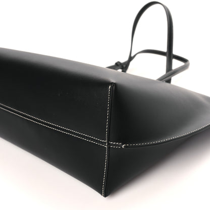 Burberry Calfskin Monogram Motif TB Medium Soft Tote Black 8 of 8