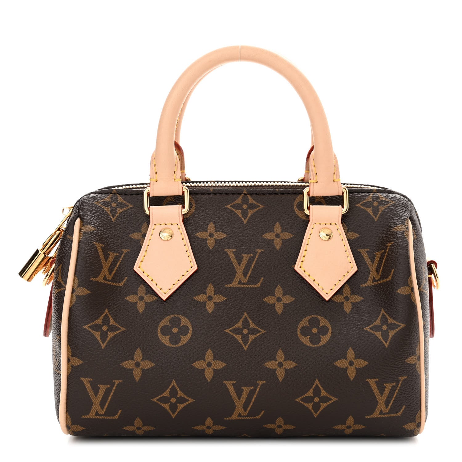Louis Vuitton Monogram Speedy Bandouliere 20 Beige 1 of 9