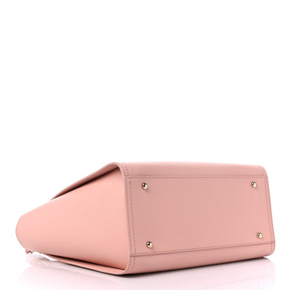Chanel Caviar Small Studded Deauville Tote Light Pink 4 of 9