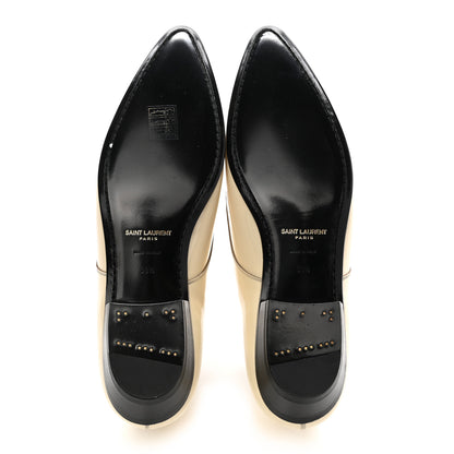 Saint Laurent Patent Calfskin Jonas Derby 39.5 Coquille 5 of 12