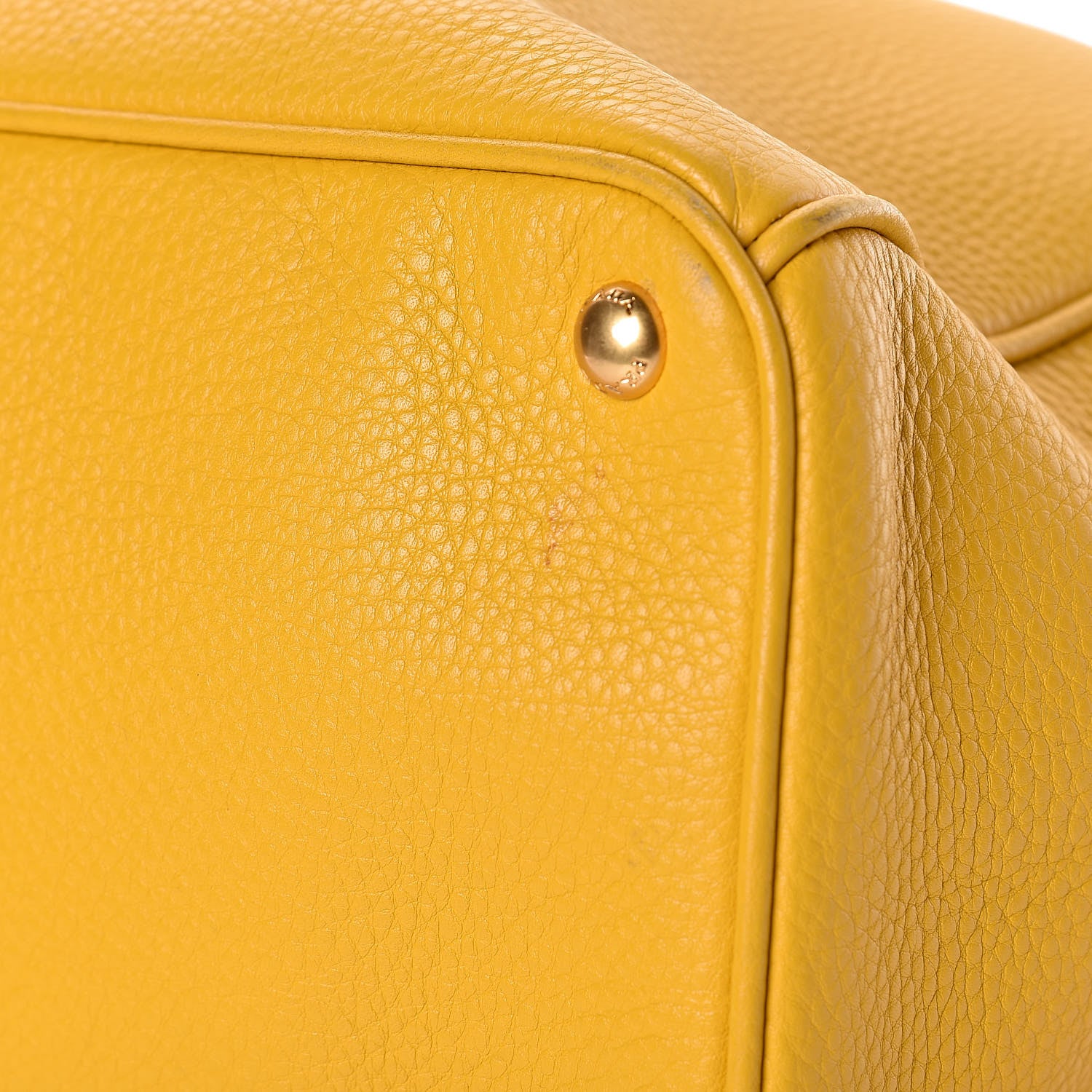 Prada Vitello Daino Tote Mimosa 23 of 24