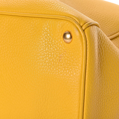 Prada Vitello Daino Tote Mimosa 23 of 24