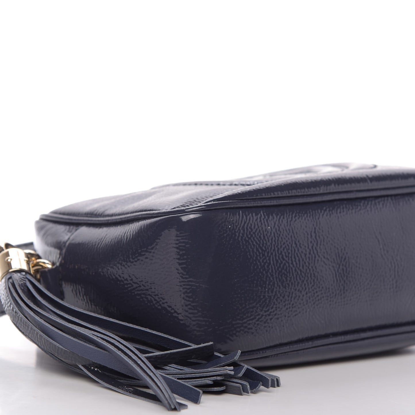 Vernice Naplack Small Soho Disco Bag Uniform Blue