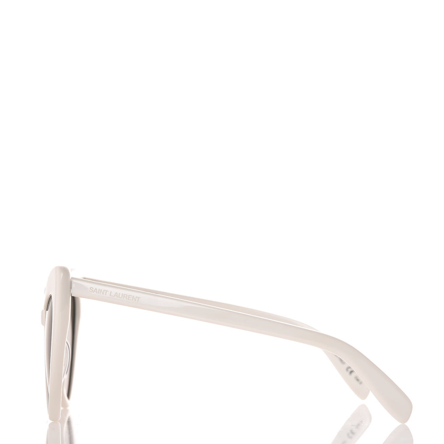 Saint Laurent Acetate Heart Frame Loulou SL181 Sunglasses White 3 of 9