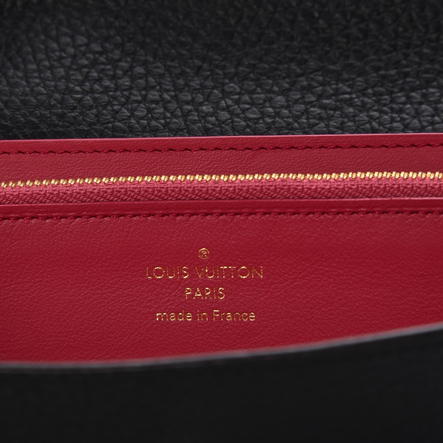 Louis Vuitton Taurillon Capucines Wallet Black 6 of 7