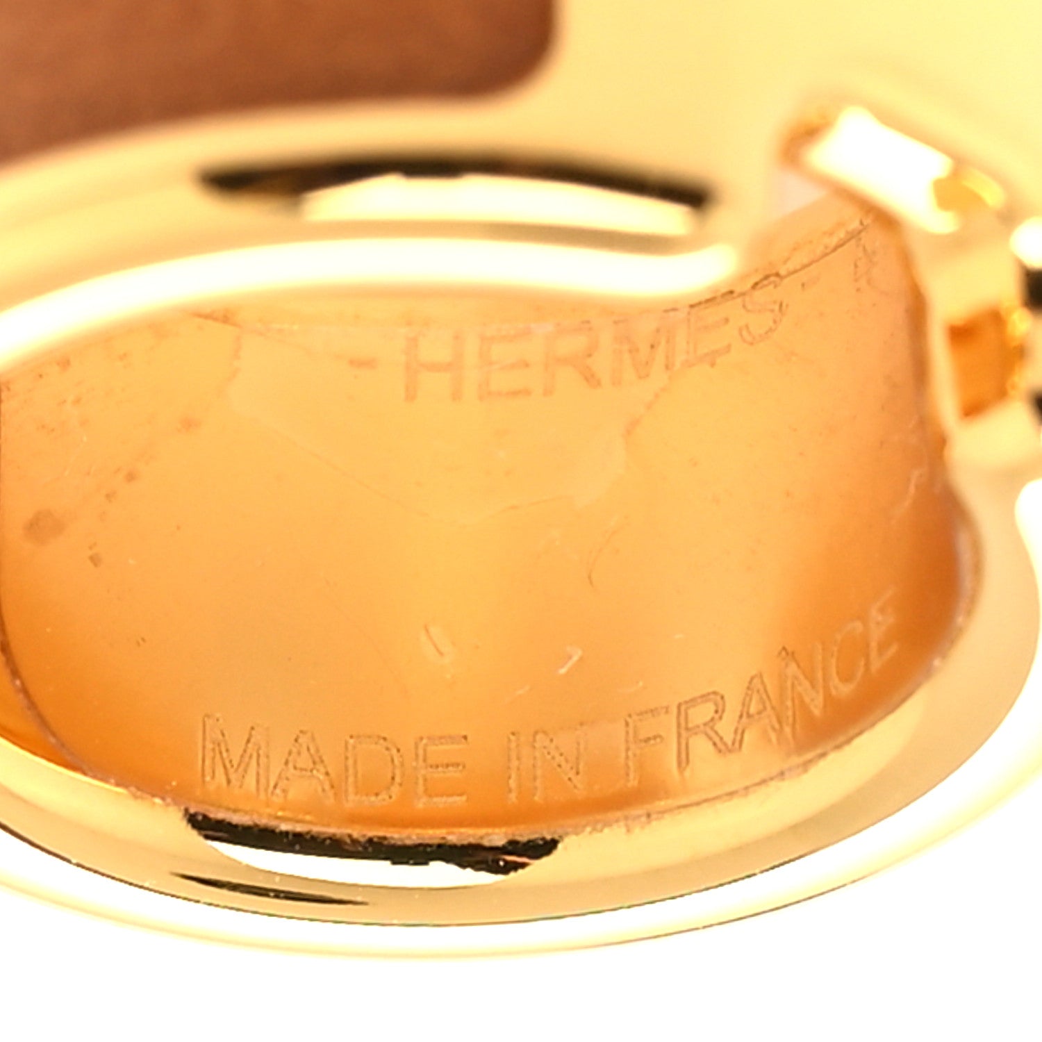 Hermes Box Olympe Ear Cuff PM Cannelle 3 of 3