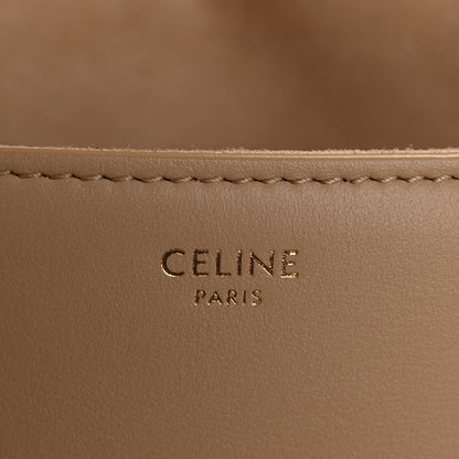 Celine Smooth Calfskin Triomphe Besace Bag Nude 11 of 25