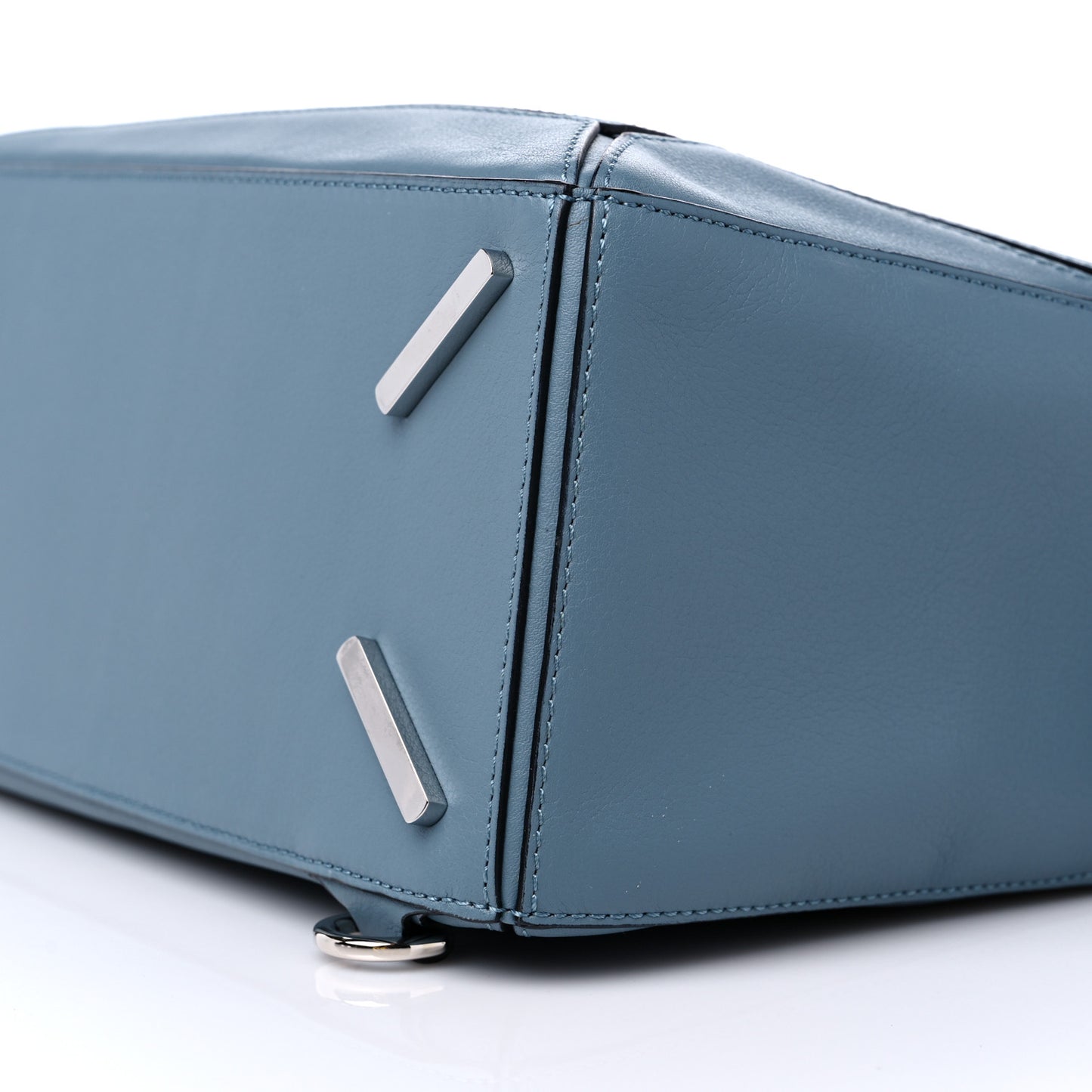 Calfskin Small Puzzle Bag Stone Blue
