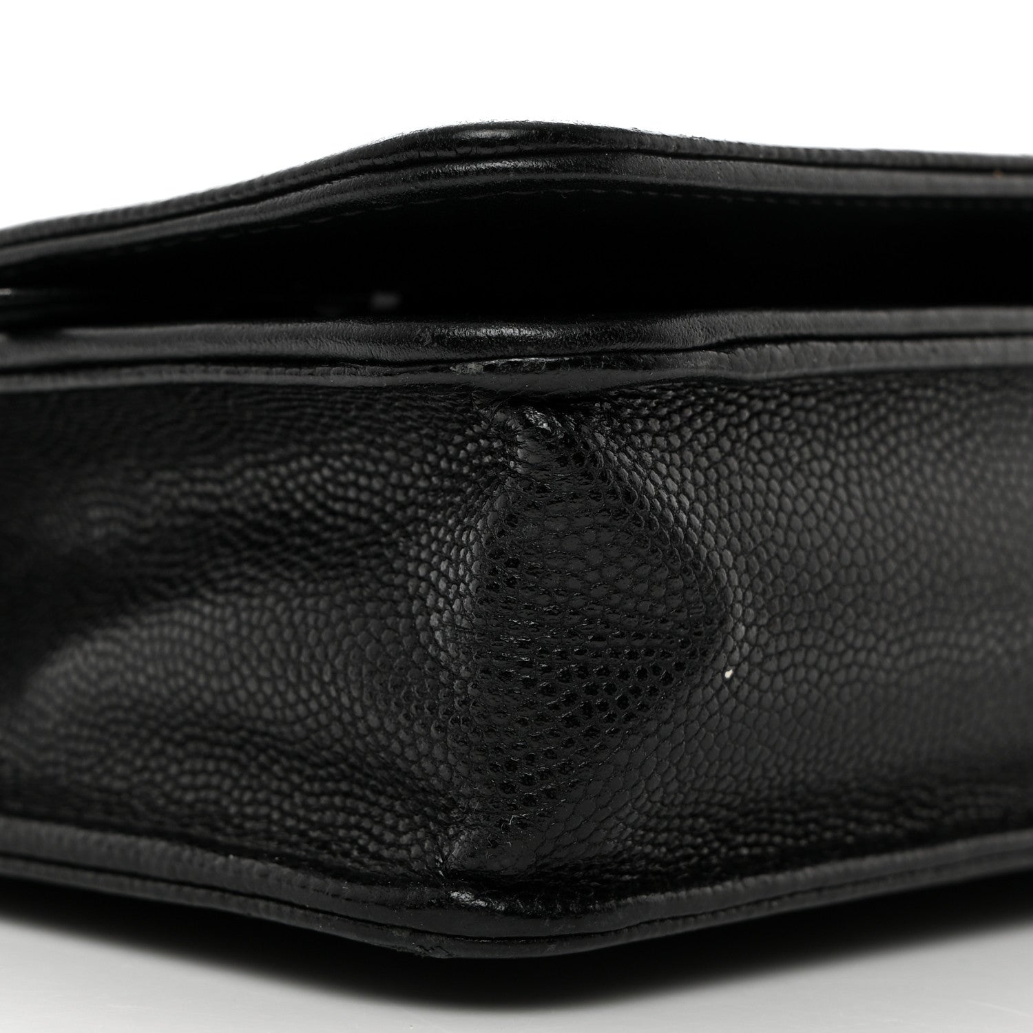 Chanel Caviar Quilted Boy Wallet On Chain WOC Black 9 of 10