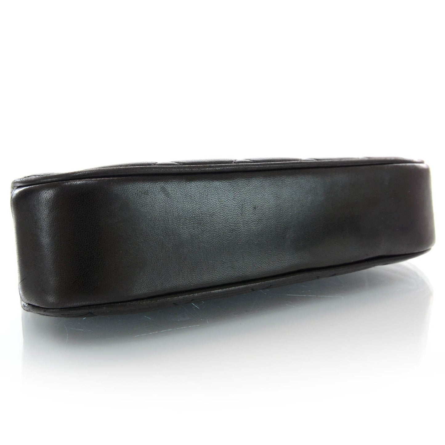 Lambskin Quilted Handbag Black