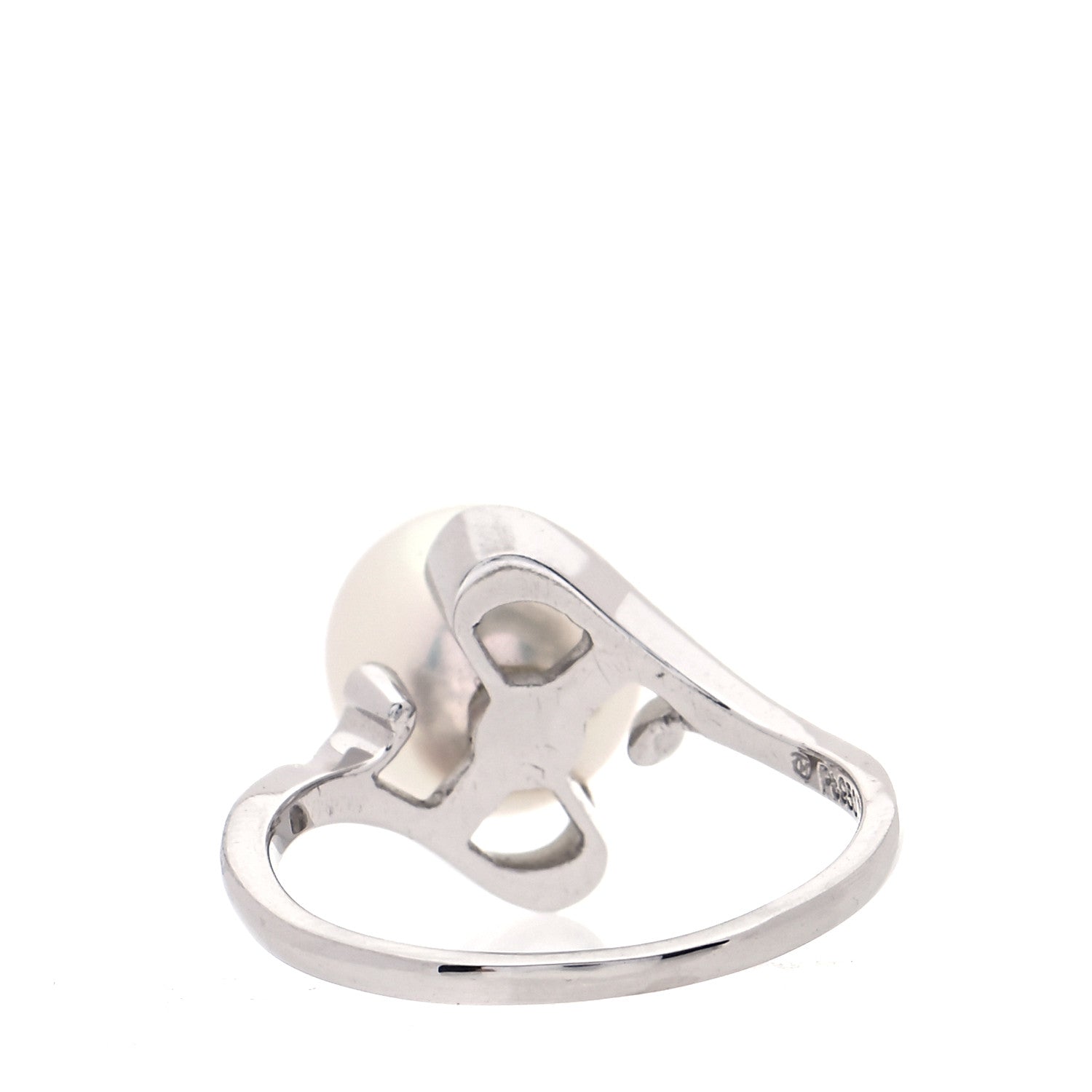 Mikimoto Platinum Akoya Pearl 9mm Ring 48 4.5 3 of 4