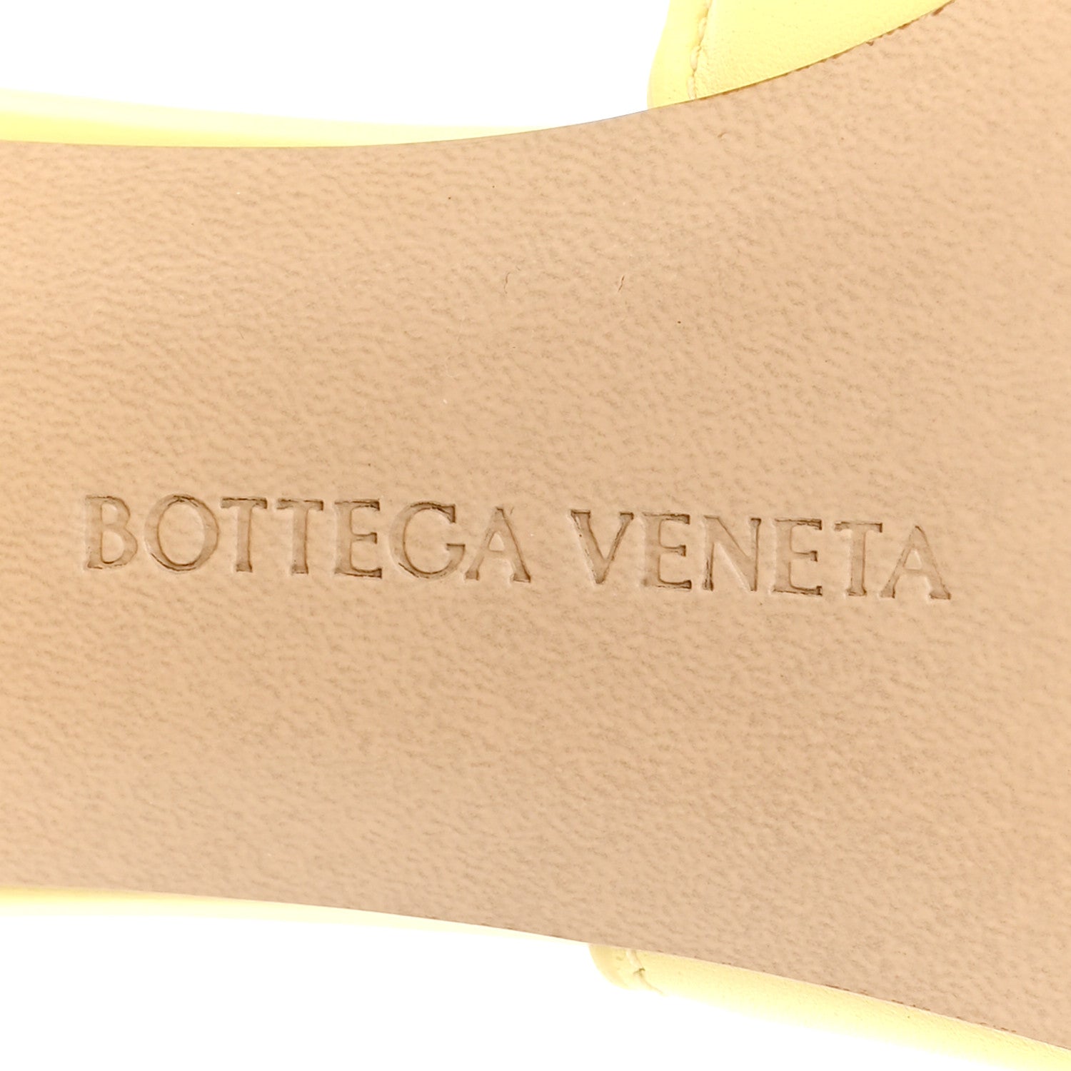 Bottega Veneta Vienna Calfskin The Band Mule Sandals 35.5 Lemonade 8 of 9