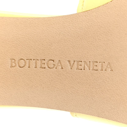 Bottega Veneta Vienna Calfskin The Band Mule Sandals 35.5 Lemonade 8 of 9